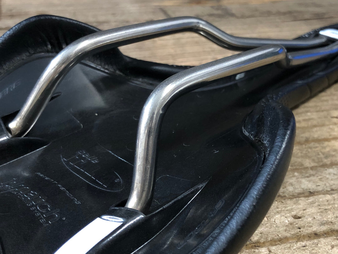 KO331 セライタリア SELLE ITALIA SLR FLOW titanium サドル レール 130mm FRICTION FREE 黒