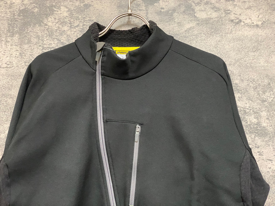 JO848 マヴィック MAVIC 長袖 サイクルジャケット 黒 L 裏起毛