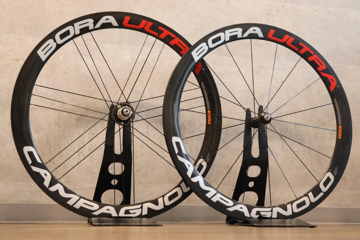 カンパニョーロ Campagnolo ボーラ ウルトラ BORA ULTRA カーボン チューブラー ホイールセット シマノ12/11S 【さいたま浦和店】