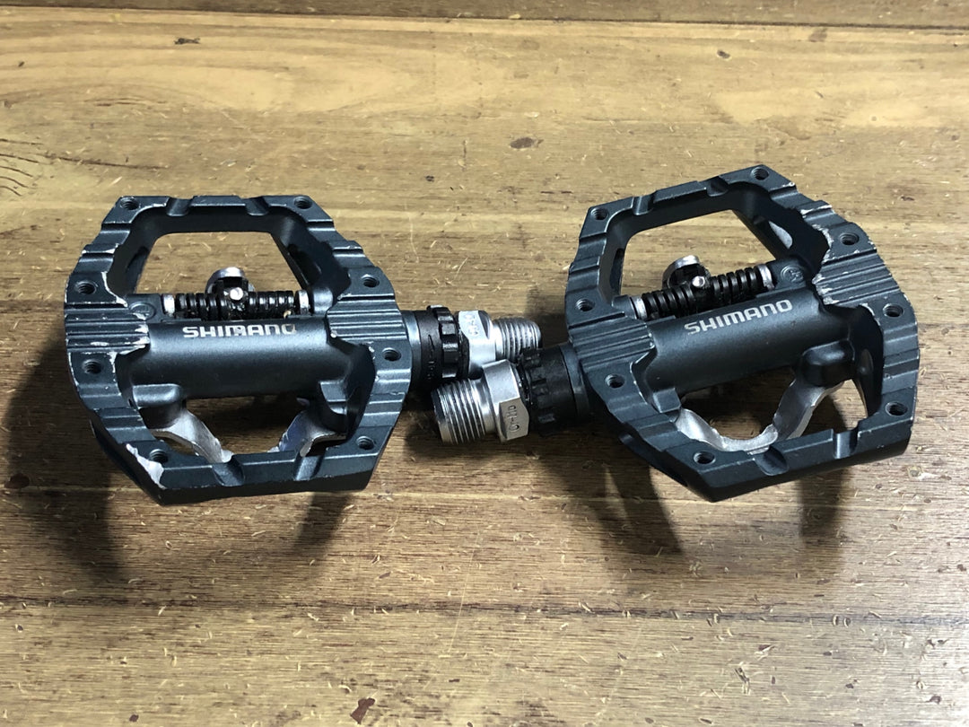 JJ223 シマノ SHIMANO PD-EH500 ビンディングペダル 片面フラット SPD