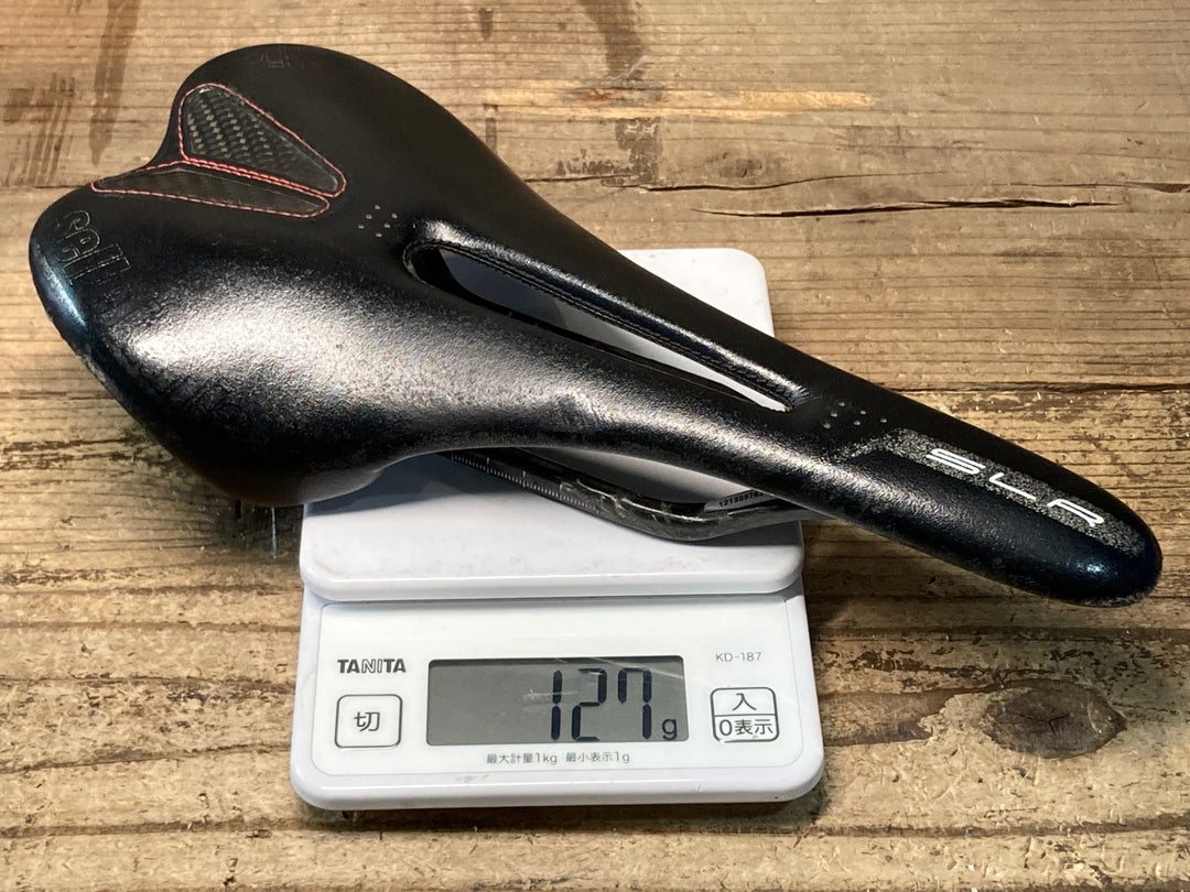 JK420 セライタリア selle ITALIA SLR Kit Carbonio サドル 黒 カーボンレール 132mm