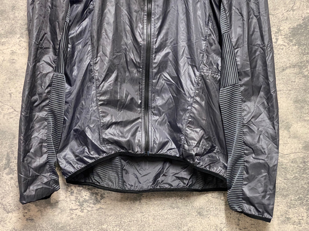 KP316 カステリ CASTELLI 長袖 ウィンドブレーカー グレー XL