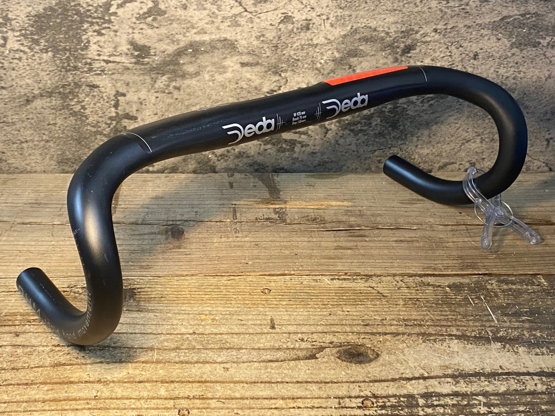 JX490 デダ Deda SUPERZERO アルミ ドロップハンドル エンド外-外420mm Φ31.7