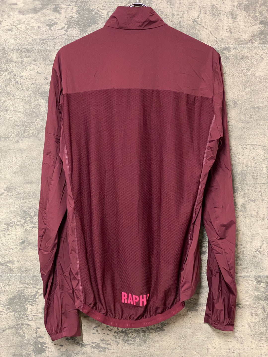 KM920 ラファ Rapha PRO TEAM LIGHTWEIGHT WIND JACKET 長袖 ウィンドブレーカー 赤 L