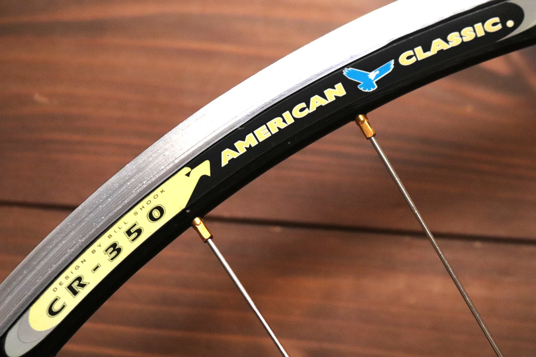 アメリカンクラシック AMERICAN CLASSIC CR-350 アルミ クリンチャー ホイールセット カンパ11S 【東京南麻布店】
