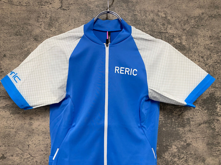 JW001 レリック reric Women's Kaus SS Jersey 半袖サイクルジャージ M 青 レディース