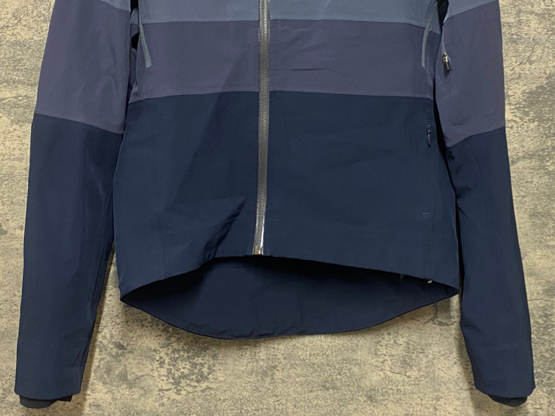 KM625 ラファ Rapha SPECIAL EDITON CLASIC WINTER JACKET 長袖 サイクルジャケット 紺 S