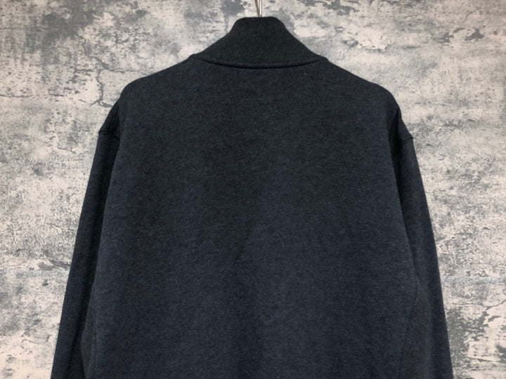 KL359 ラファ Rapha LOGO TRACK JACKET トラックジャケット グレー L 裏起毛