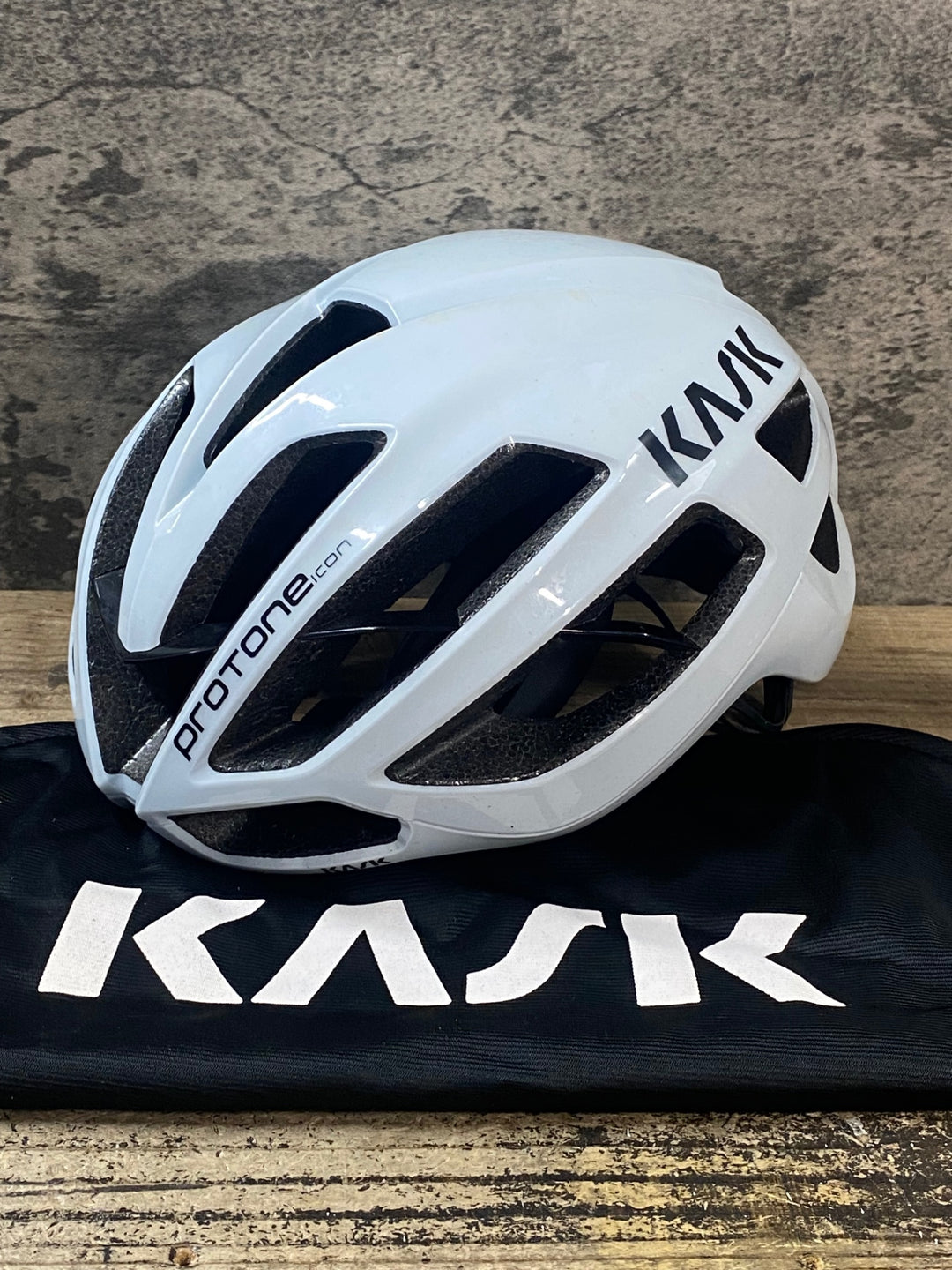 JV484 カスク KASK プロトーネ アイコン PROTONE ICON ヘルメット L 59-62cm 白 23年2月製造