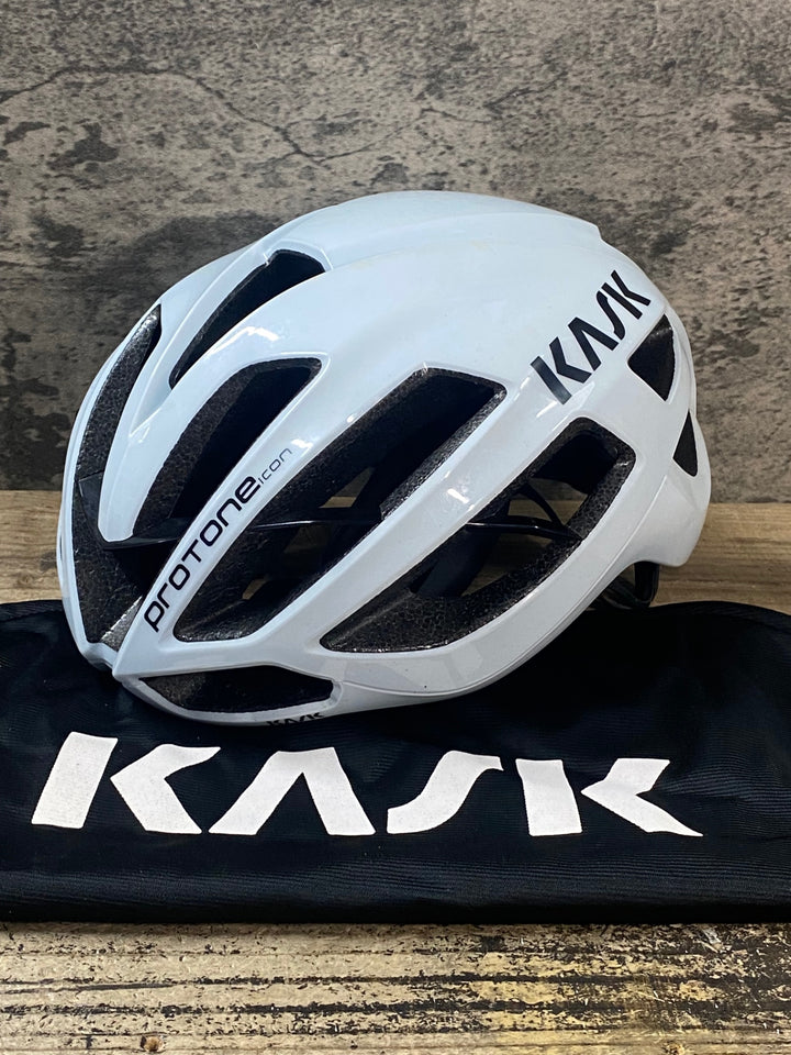 JV484 カスク KASK プロトーネ アイコン PROTONE ICON ヘルメット L 59-62cm 白 23年2月製造