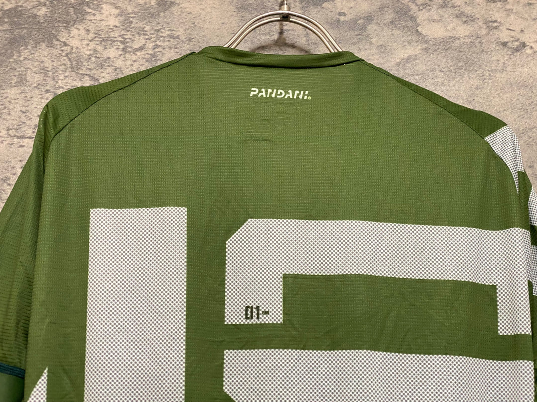 JR207 パンダーニ pandani 半袖サイクルジャージ 緑 M