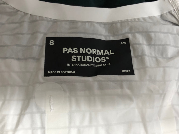 KK165 パスノーマルスタジオ PAS NORMAL STUDIOS MEN'S MECHANISM PRO BIBS ビブショーツ Sサイズ 緑
