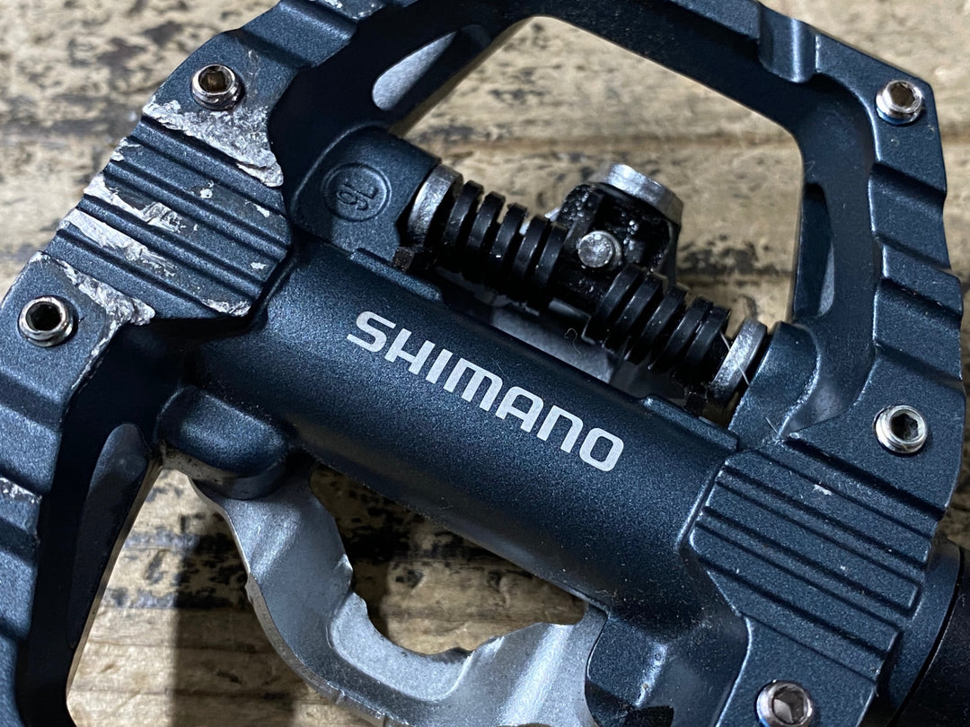 JZ357 シマノ SHIMANO PD-EH500 ビンディングペダル 片面フラット SPD