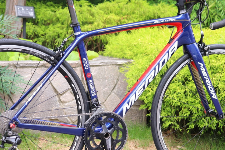 メリダ MERIDA スクルトゥーラ SCULTURA 4000 2018年50サイズ シマノ 105 5800 MIX 11S カーボン ロードバイク 【さいたま浦和店】