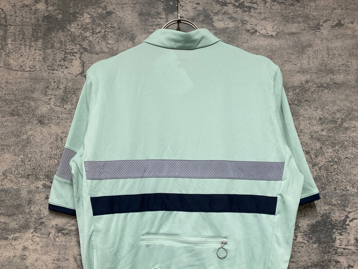 JV501 ラファ Rapha BREVET LIGHTWEIGH JERSEY 半袖 サイクルジャージ 緑 L