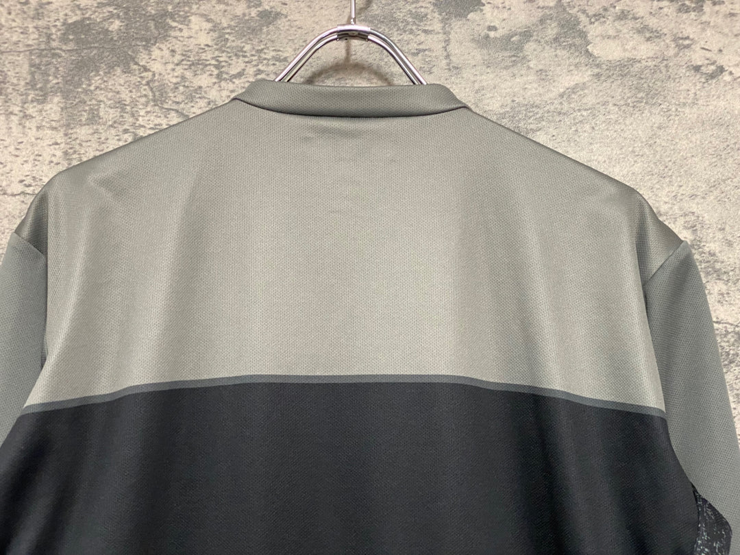 JJ187 カステリ CASTELLI 半袖 サイクルジャージ 黒 グレー XL
