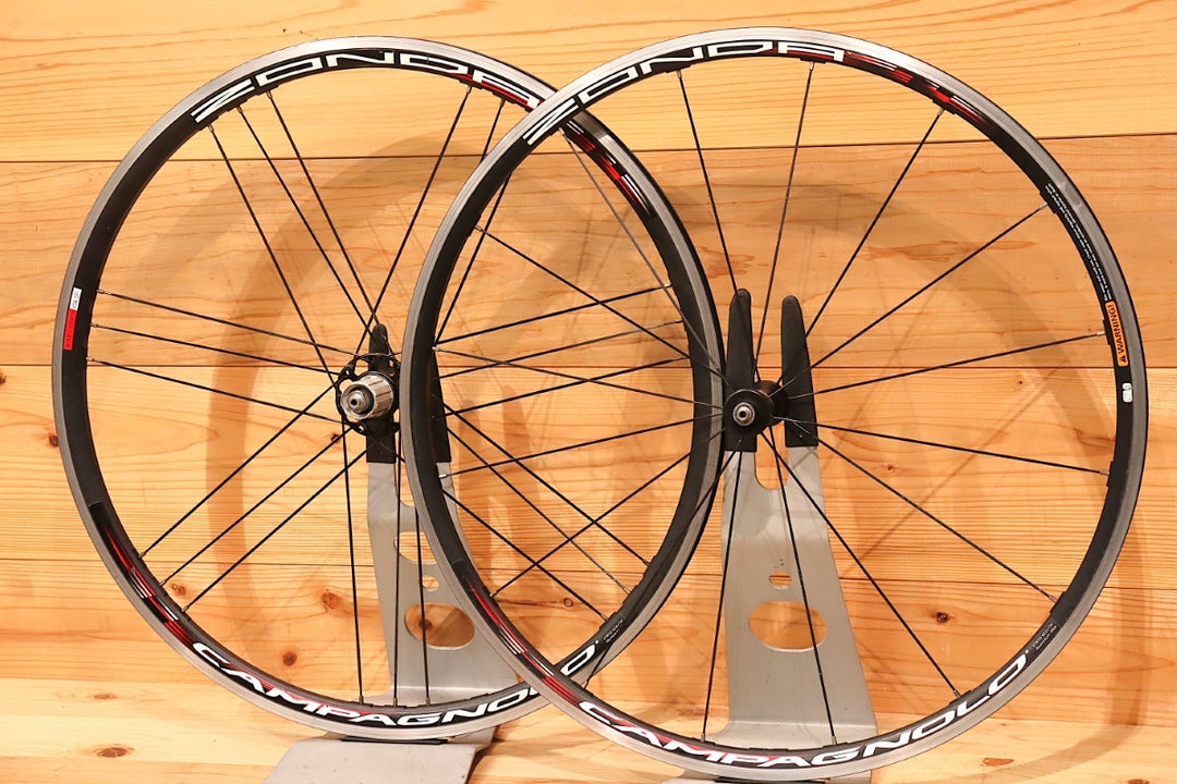 カンパニョーロ CAMPAGNOLO ゾンダ ZONDA アルミ クリンチャー ホイールセット シマノ12S/11S 15C 【千葉店】