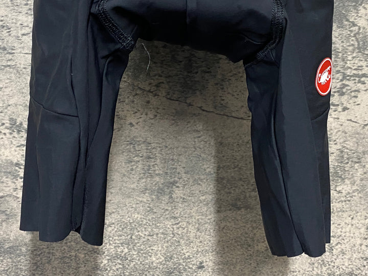 KC369 カステリ CASTELLI UNLIMITED PROTEKT カーゴ ビブショーツ 黒 レディース XS