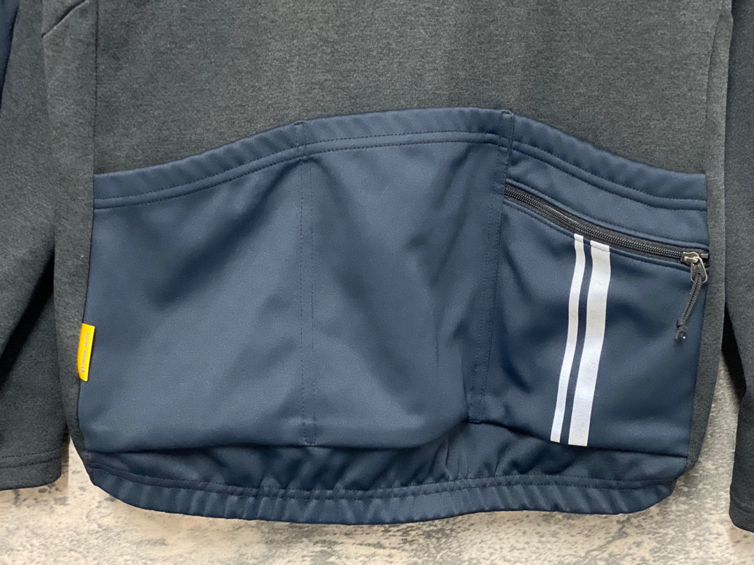 KG988 パールイズミ PEARL iZUMi 長袖 サイクルジャージ 黒 L 裏起毛