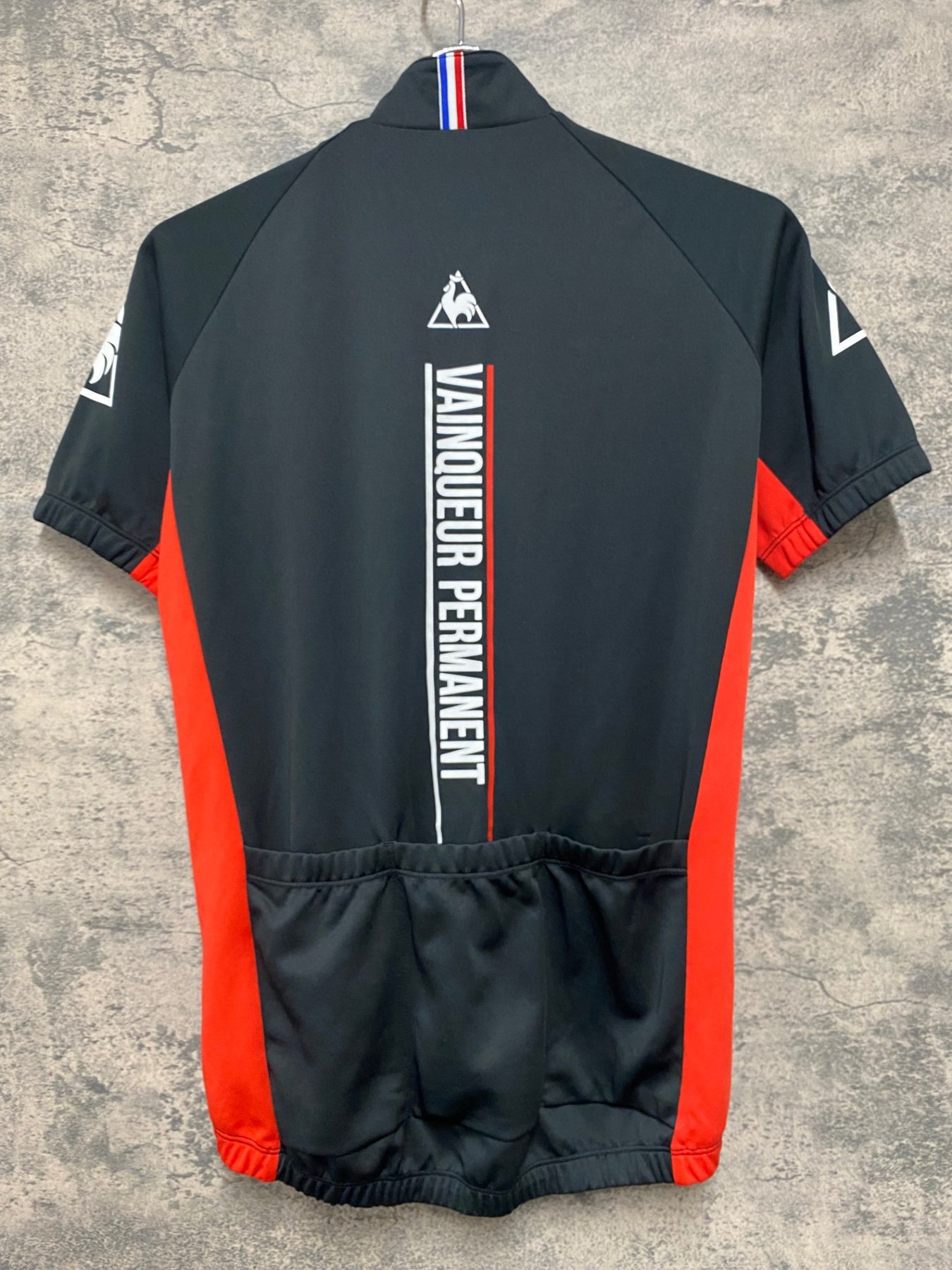 JH917 ルコックスポルティフ le coq sportif 半袖 サイクルジャージ 黒