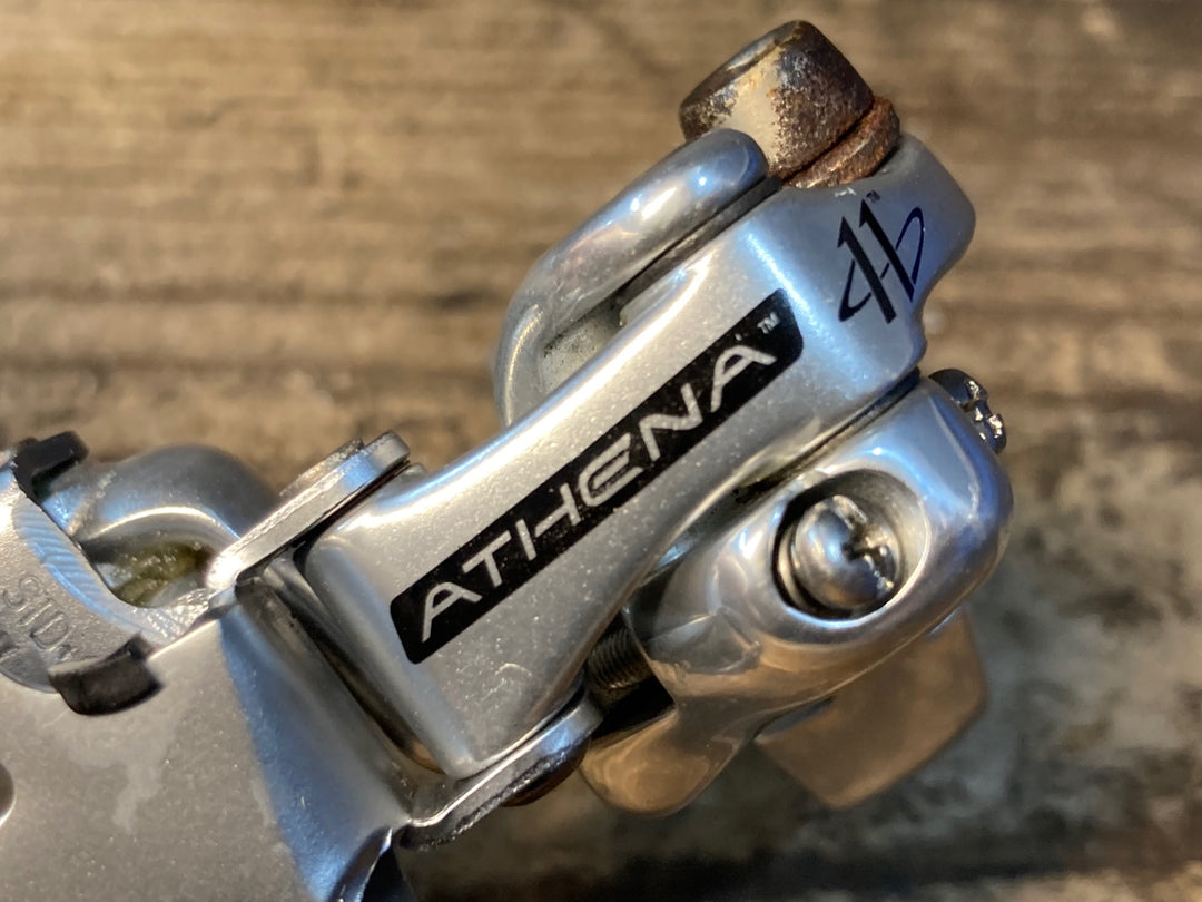 JJ120 カンパニョーロ CAMPAGNOLO アテナ ATHENA フロントディレイラー 2S バンド式