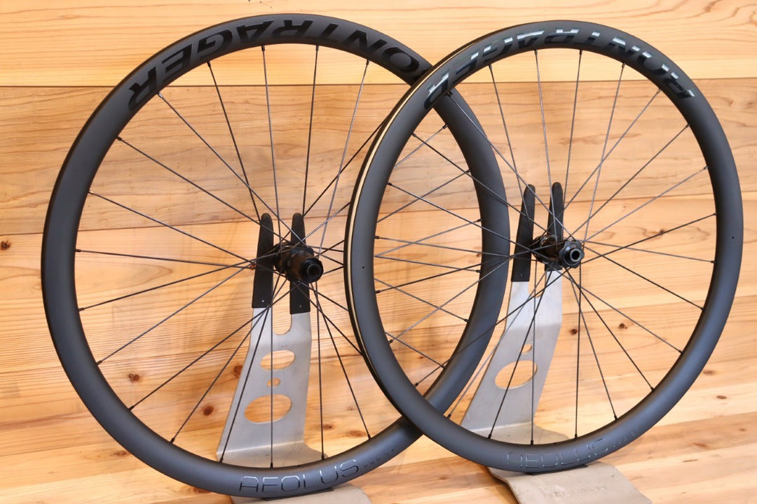 ボントレガー BONTRAGER アイオロス AEOLUS PRO 37 カーボン チューブレス ホイールセット シマノ12/11S 21C 【千葉店】