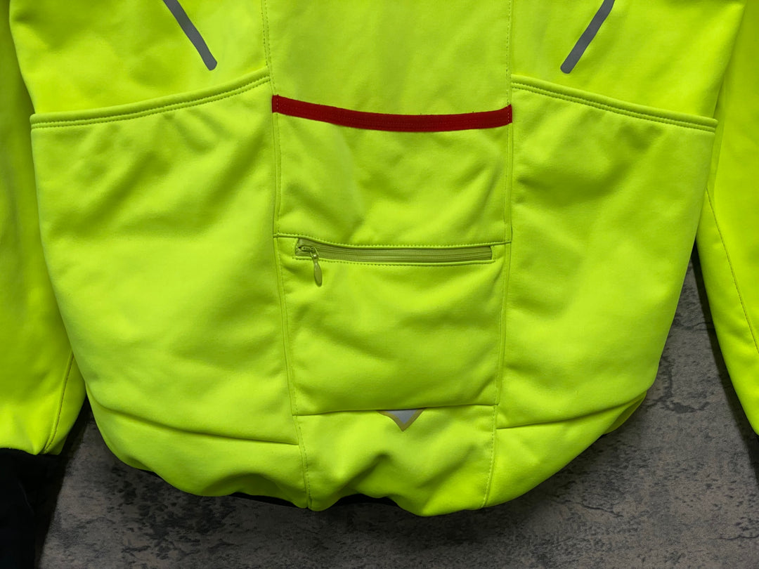 JZ003 ゴアバイクウェア GORE BIKE WEAR 長袖 サイクルジャケット 黃 L 裏起毛