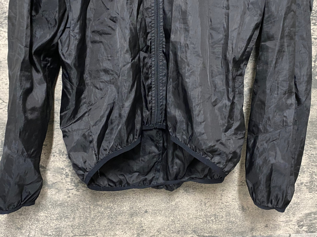 JW625 カステリ CASTELLI 長袖 ウィンドブレーカー 黒 L