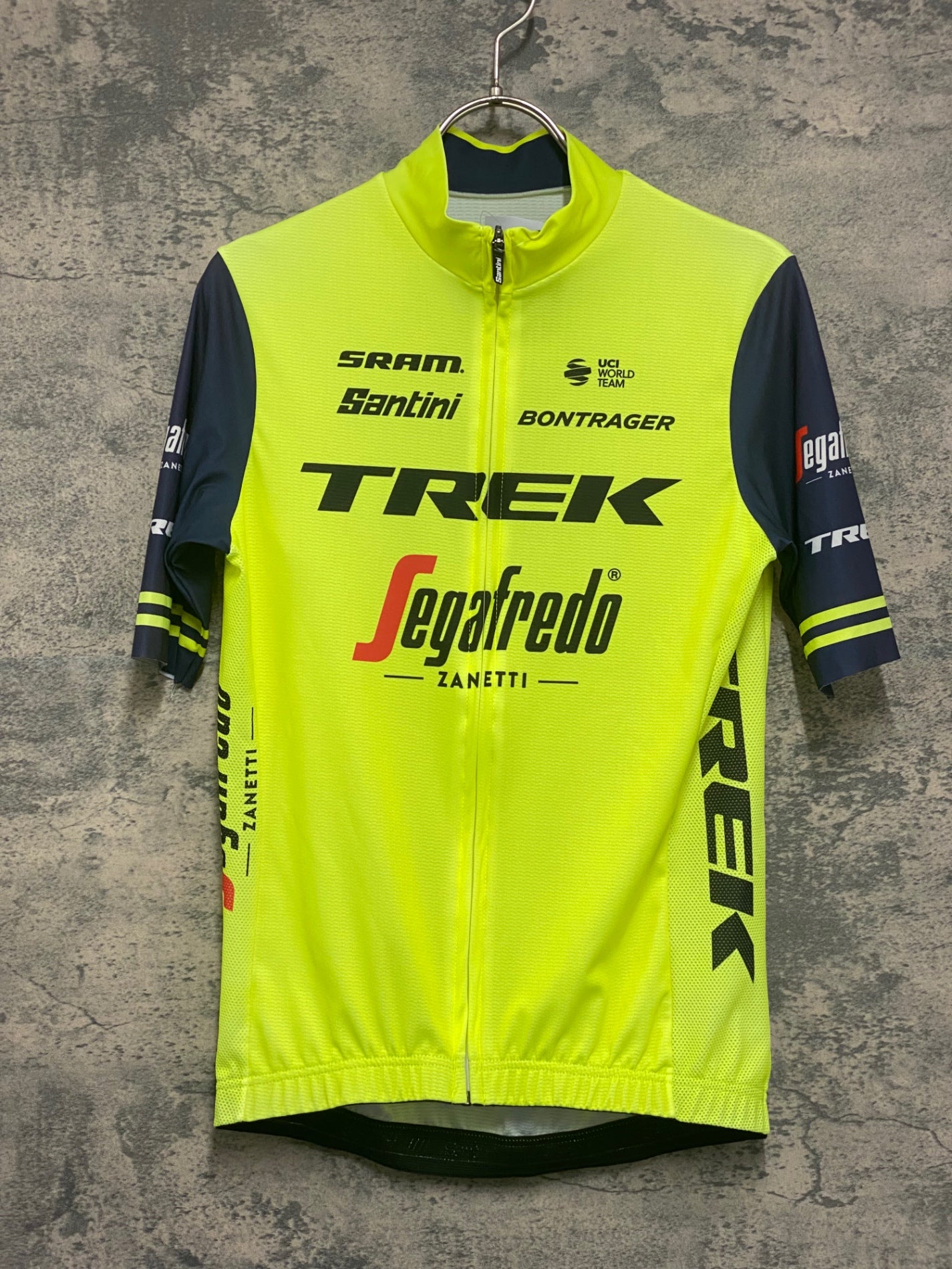 TREK Segafredo Santini サイクルジャージ 別府史之サイン入 TREK