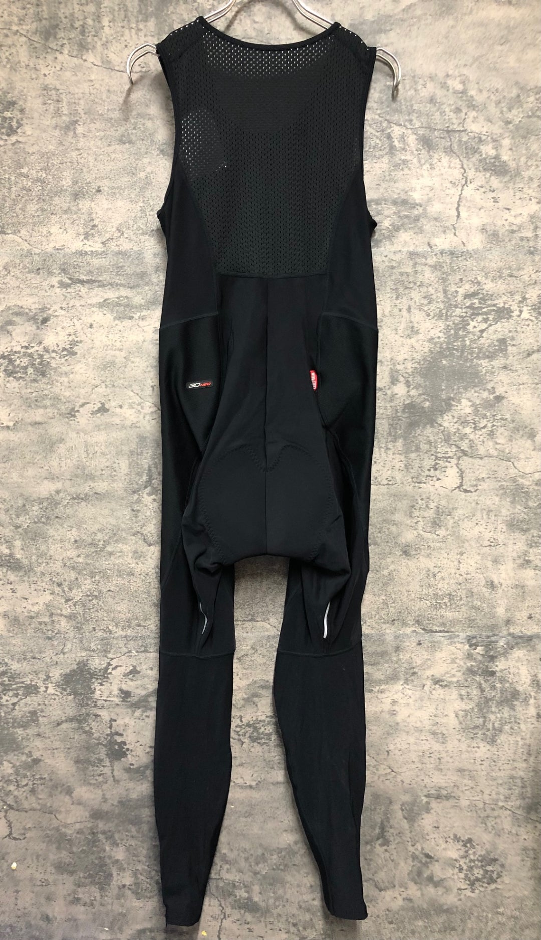 KK691 パールイズミ PEARL iZUMi ビブタイツ 黒 TM 裏起毛 3D NEO WINDBREAK スレあり