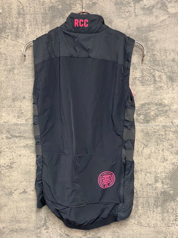JV517 ラファ Rapha RCC PRO TEAM INSULATED GILET サイクルベスト ジレ 黒 S 中綿