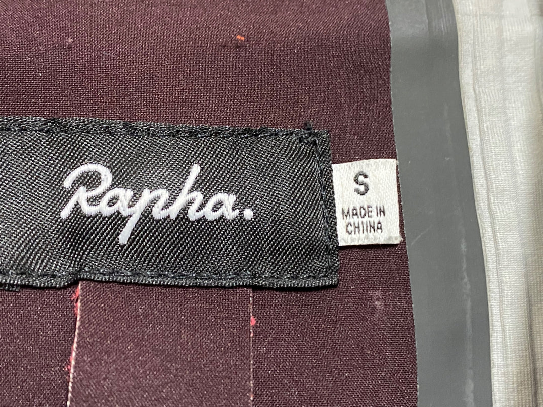 JV920 ラファ Rapha HOODED RAIN JACKET 長袖 レインジャケット バーガンディ S
