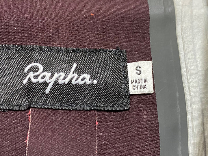 JV920 ラファ Rapha HOODED RAIN JACKET 長袖 レインジャケット バーガンディ S