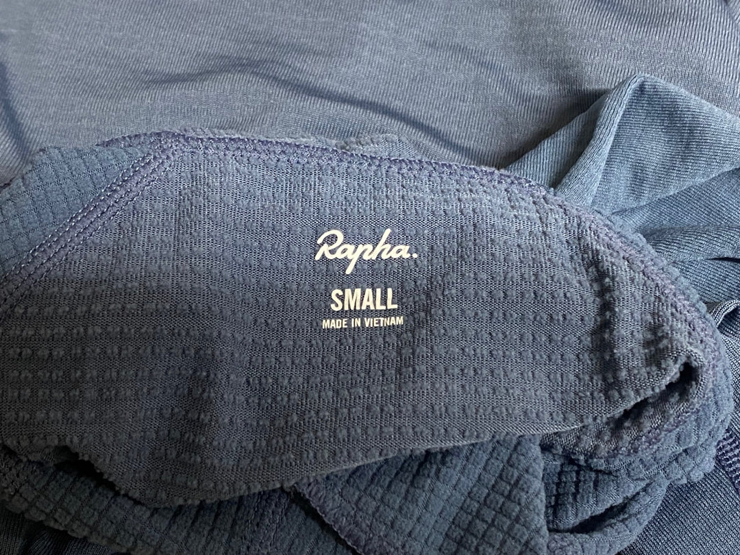 KN969 ラファ Rapha WOMEN'S PRO TEAM THERMAL BASE LAYER 長袖 ベースレイヤー S 青