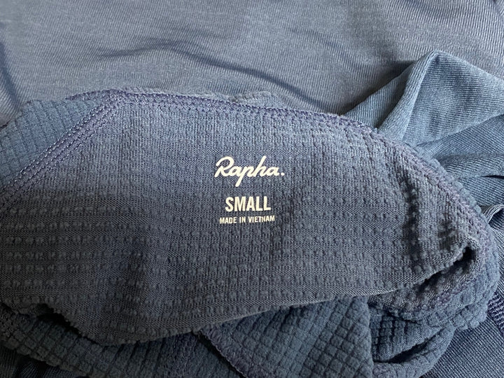 KN969 ラファ Rapha WOMEN'S PRO TEAM THERMAL BASE LAYER 長袖 ベースレイヤー S 青