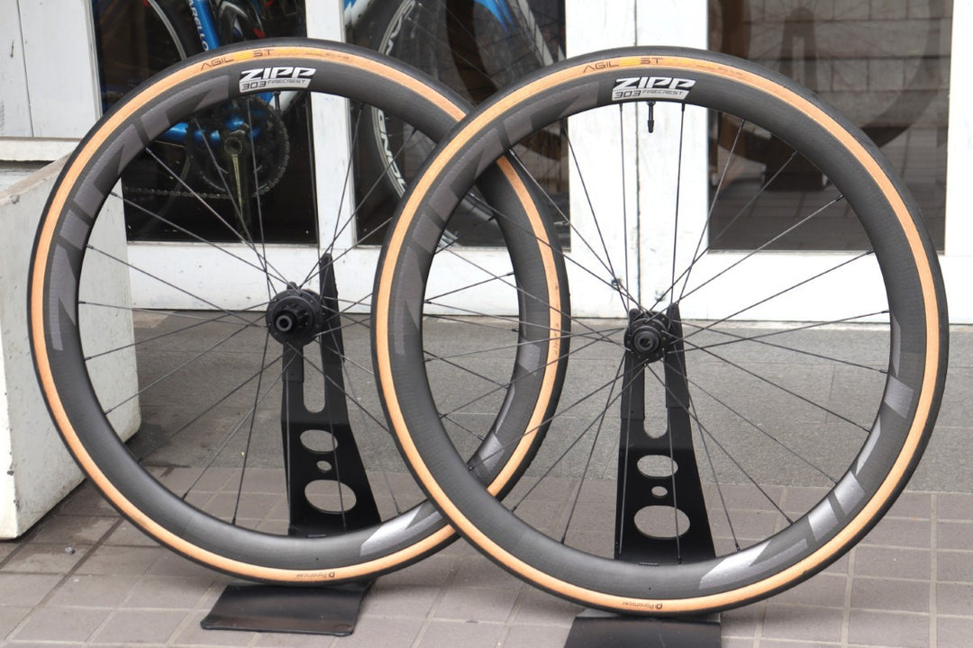 ジップ ZIPP ファイアクレスト ディスク 303 FIRECREST DISC カーボン チューブレスレディ ホイールセット シマノ 11/12S 【横浜店】