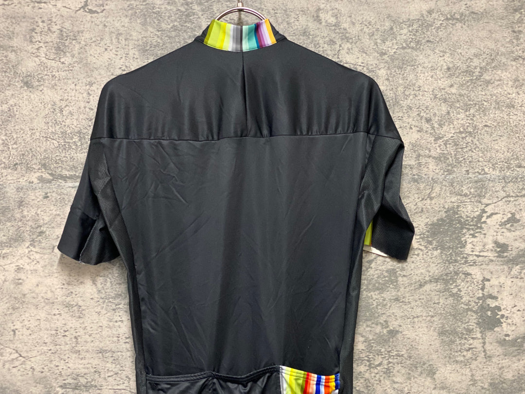 KI164 スポーツフル sportful 半袖 サイクルジャージ 黒 S