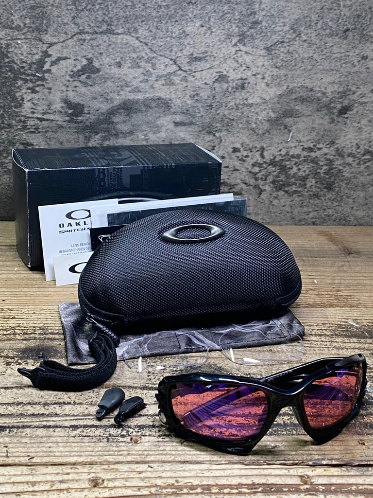 JN143 オークリー OAKLEY Racing Jacket サングラス アイウェア 黒