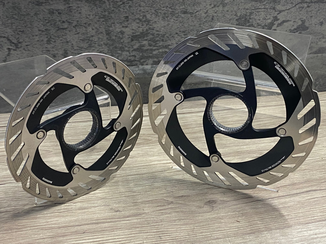 KI806 シマノ SHIMANO デュラエース DURA-ACE RT-CL900 ディスクブレーキローター Φ140/160 セット 1.7/1.7mm