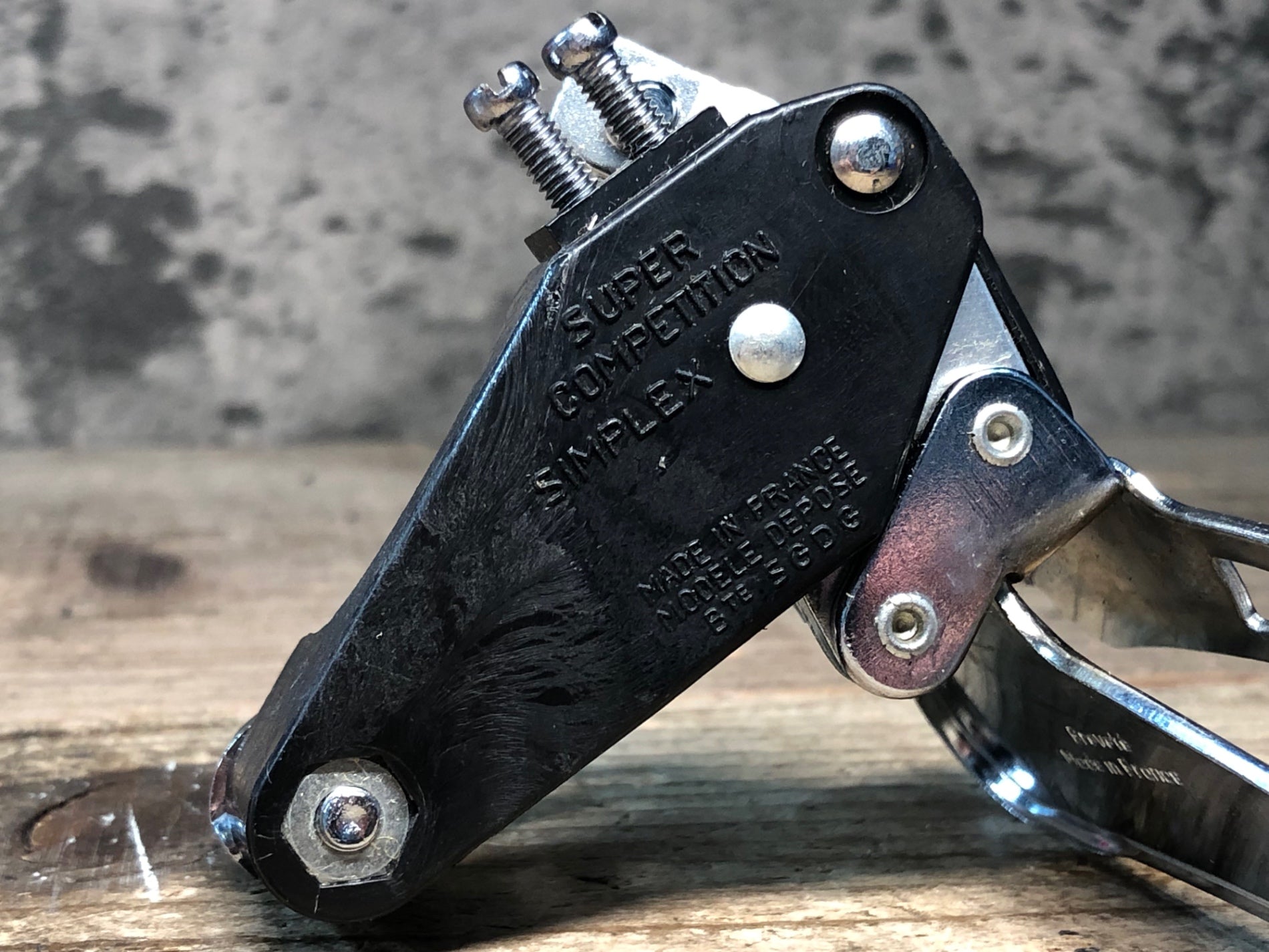 JN173 サンプレックス Simplex フロントディレイラー バンド式 Φ22.2