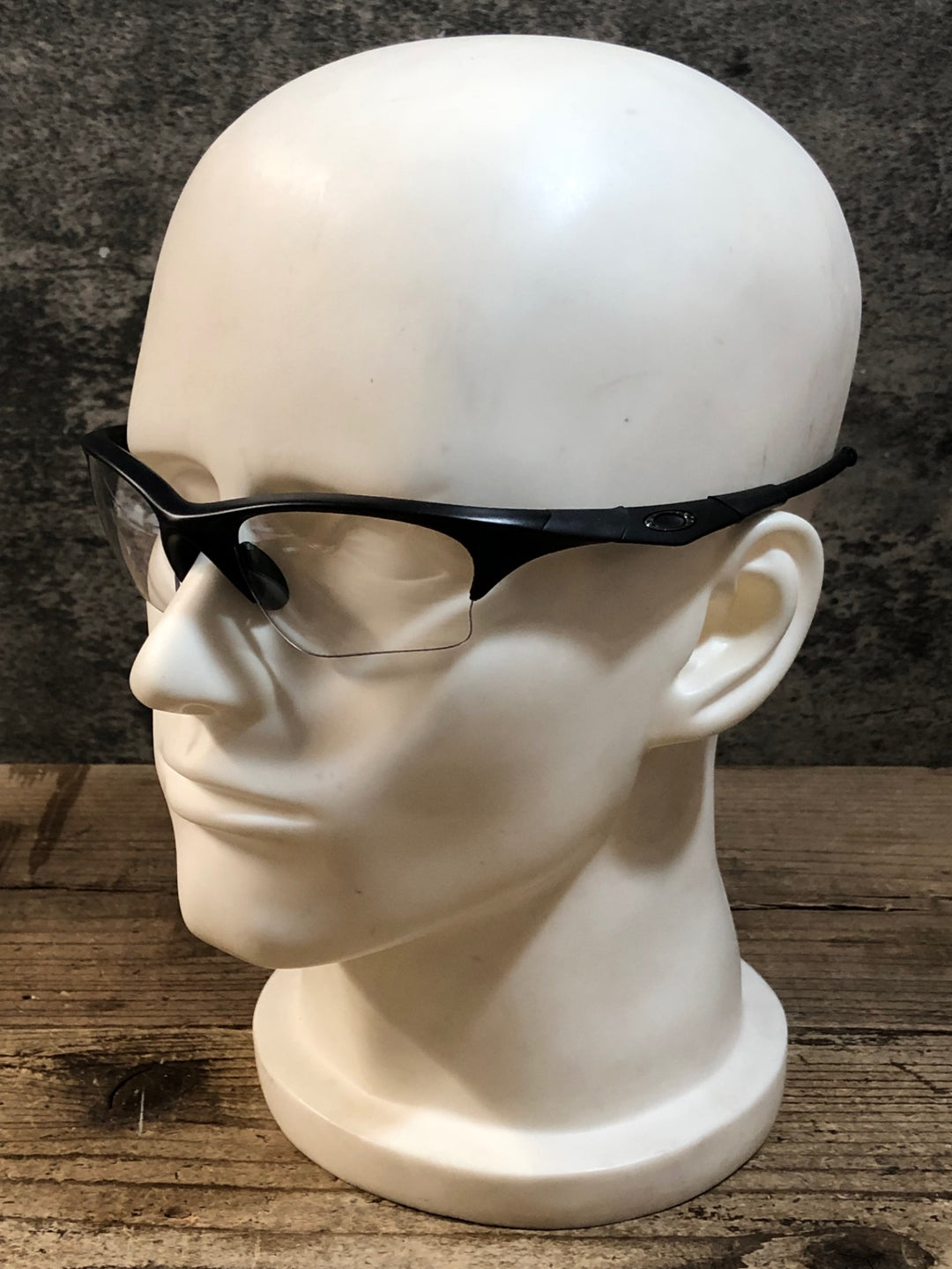 KB203 オークリー OAKLEY HALF JACKET サングラス アイウェア 黒 レンズ付属 ※レンズ小傷 イヤーソックス加工
