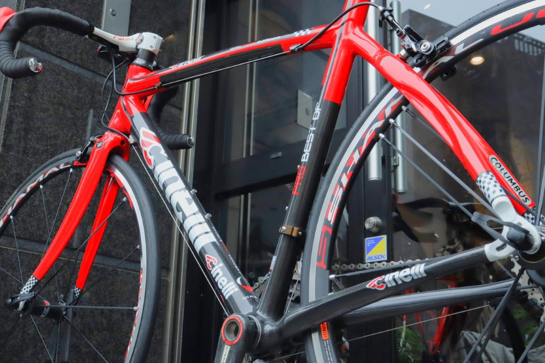 チネリ CINELLI プロベストオブ PRO BEST OF 2009モデル カンパニョーロ スーパーレコード 11S カーボン ロードバイク 【東京南麻布店】