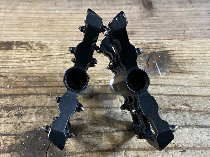 JZ280 KCNC アクティベート KPED12 フラットペダル 黒