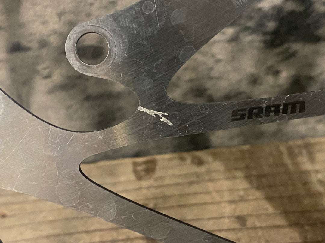 JM468 スラム SRAM CENTER LINE ディスクローター Φ200 Φ180 1.85mm 2枚セット 6ボルト