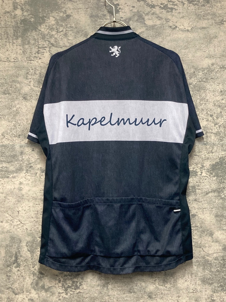 KJ753 カペルミュール KAPELMUUR 半袖 サイクルジャージ 紺 XL