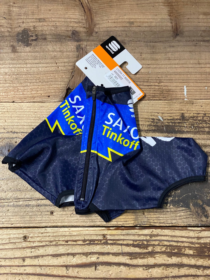 KJ780 スポーツフル sportful シューズカバー 青 紺 XL TINKOFF SAXO