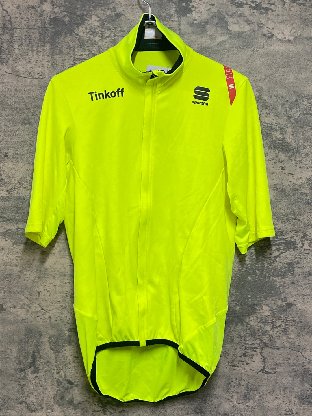KJ857 スポーツフル sportful 長袖 サイクルジャージ 黄 L TINKOFF
