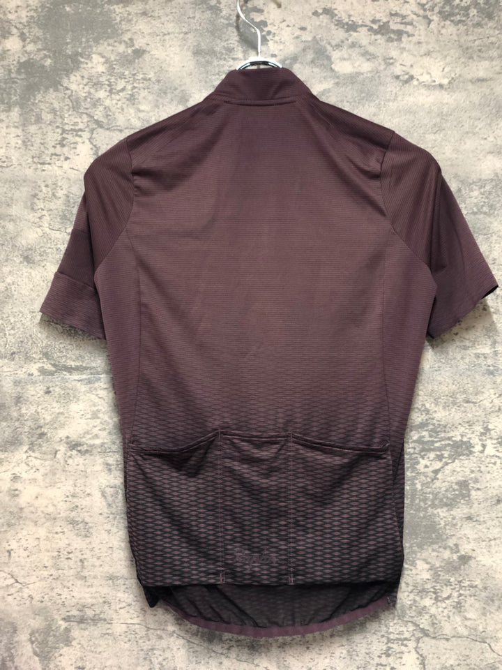 KM119 ラファ Rapha WOMEN'S CLASSIC FLYWEIGHT JERSEY LINE FADE 半袖 サイクルジャージ 赤 ※右袖ほつれ