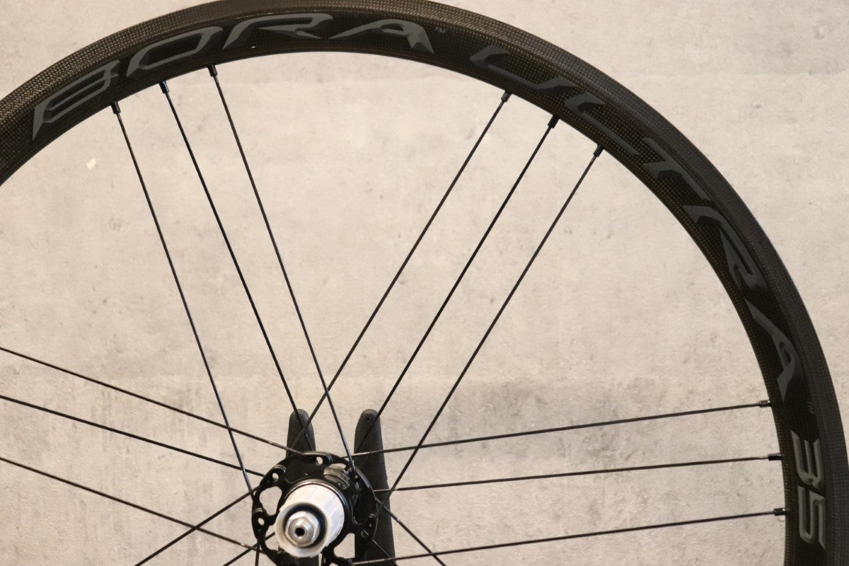 カンパニョーロ CAMPAGNOLO ボーラ ウルトラ BORA ULTRA 35 カーボン チューブラー ホイールセット シマノ 12/11S  ナローリム 【さいたま浦和店】