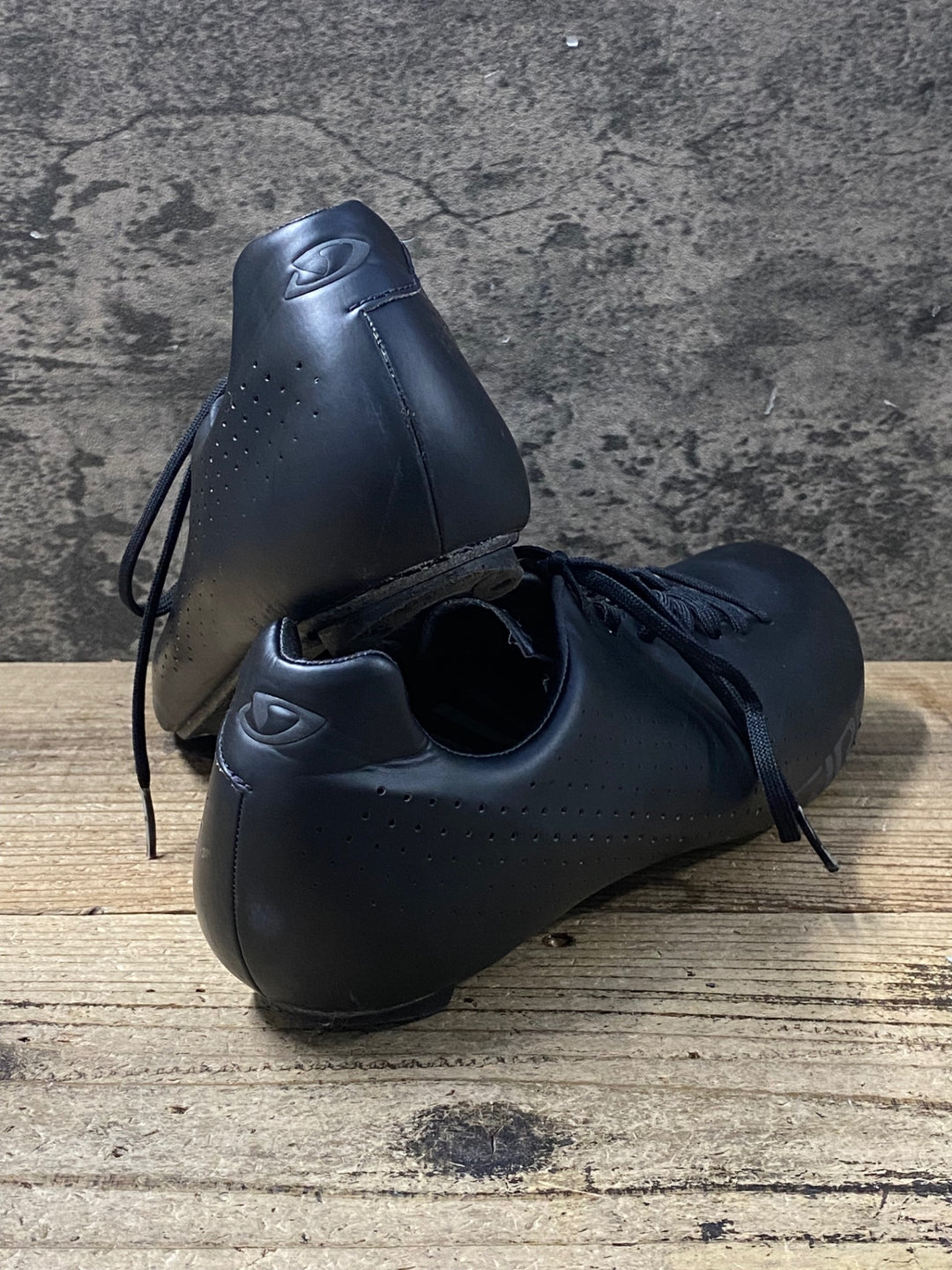 KQ584 ジロ GIRO EMPIRE EC90 レース ビンディングシューズ 黒 EU43.5 ※ガリ傷